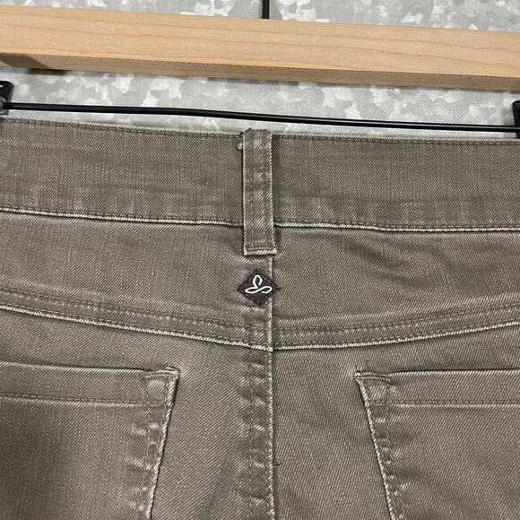 Prana Women's Gorpcore Gray Carlotta Crop Jeans - Size 8/29 - Skinny Leg Pants - Picture 9 of 10